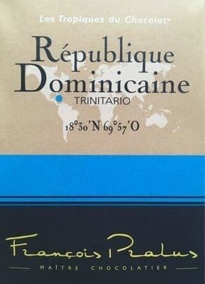 Francois pralus Pralus Republique Dominicaine 100 Gram Chocolate Bar packshot