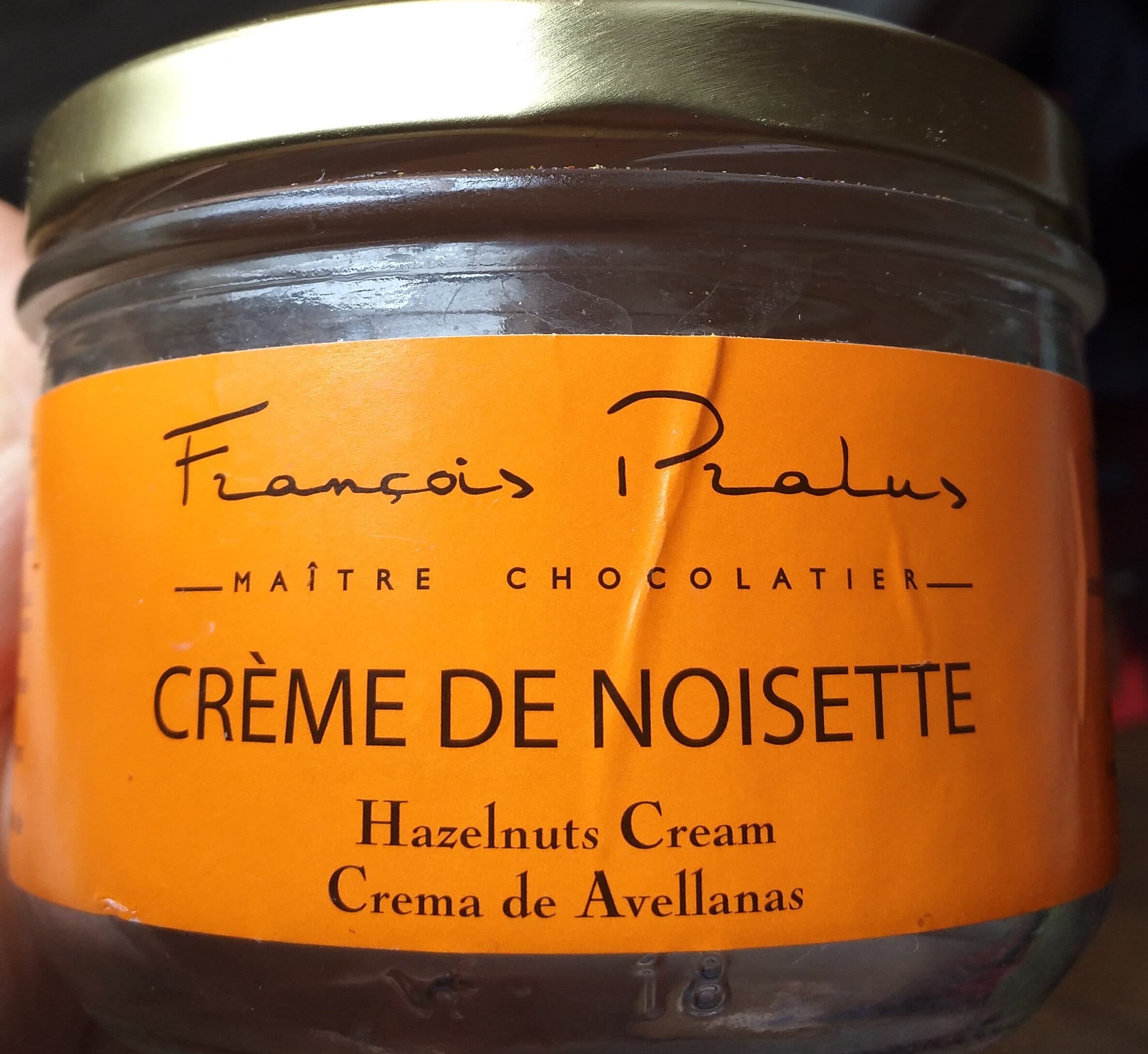 François Pralus Crème de noisette packshot