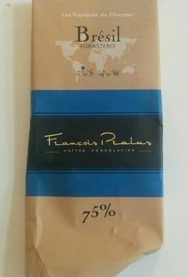 Pralus Chocolat Brésil 75% packshot