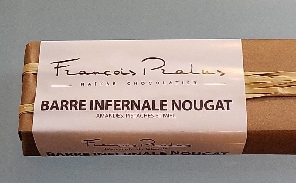 Pralus Barre Infernale Nougat - Amandes, Pistaches Et Miel De Mars packshot
