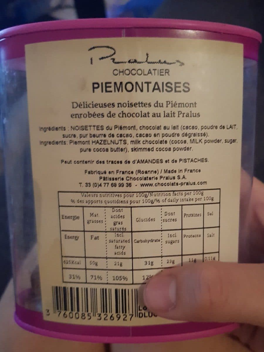 Pralus Piemontaise packshot