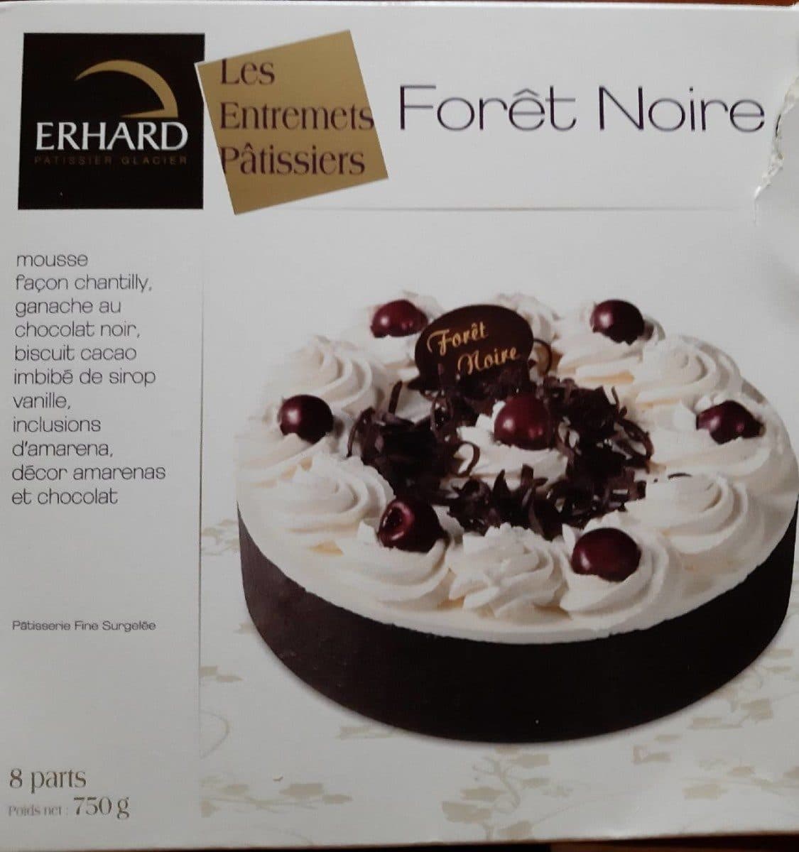 Erhard Les Entremets Pâtissiers - Forêt Noire packshot