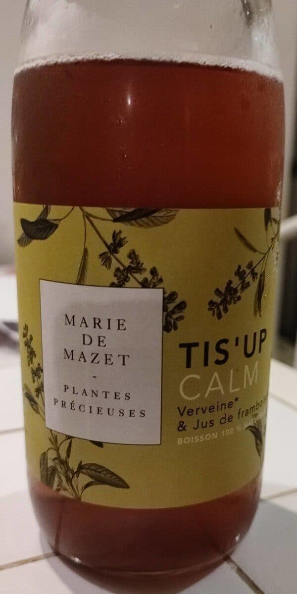 Open Food Facts Calm verveine & jus de framboise packshot