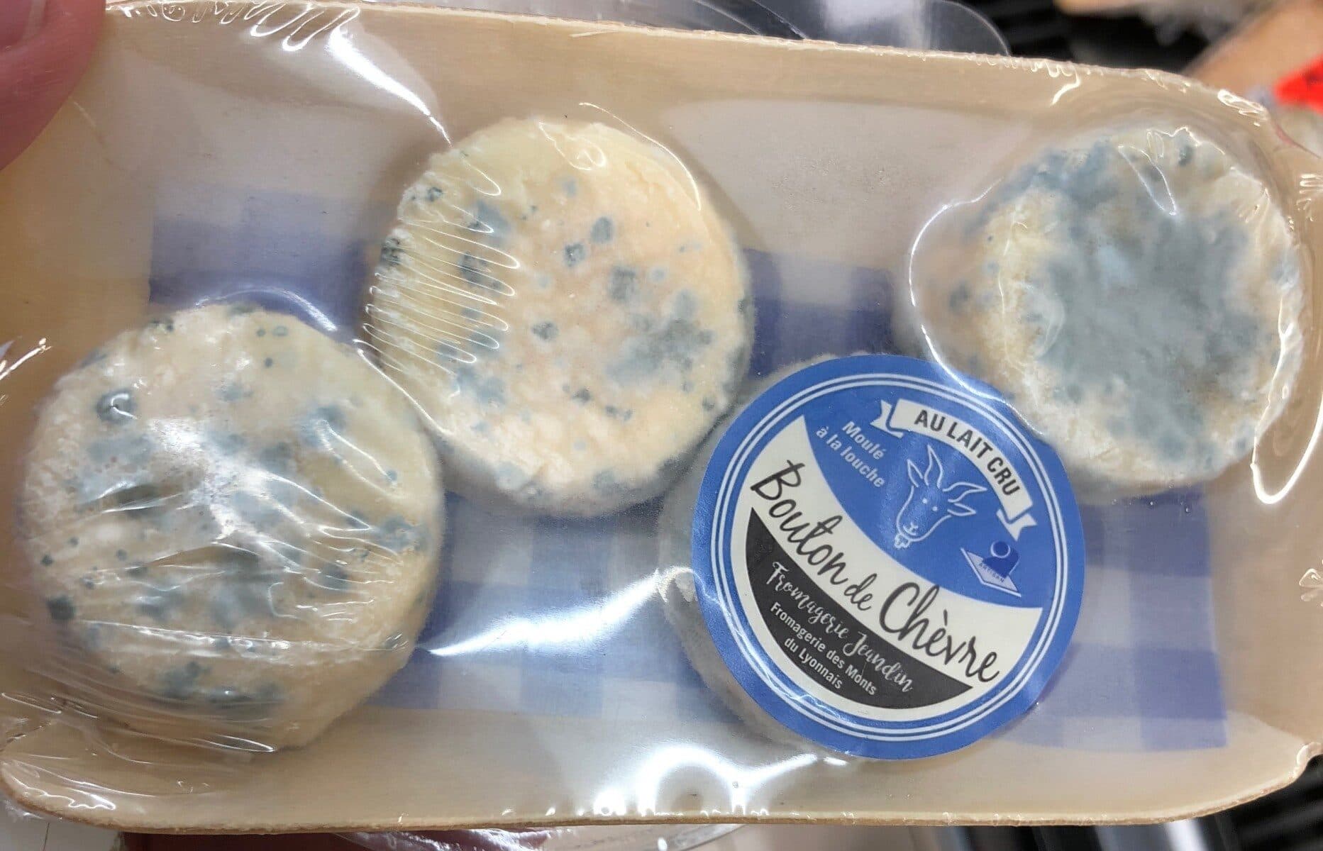 Fromagerie Jeandin Bouton de chevre x4 packshot