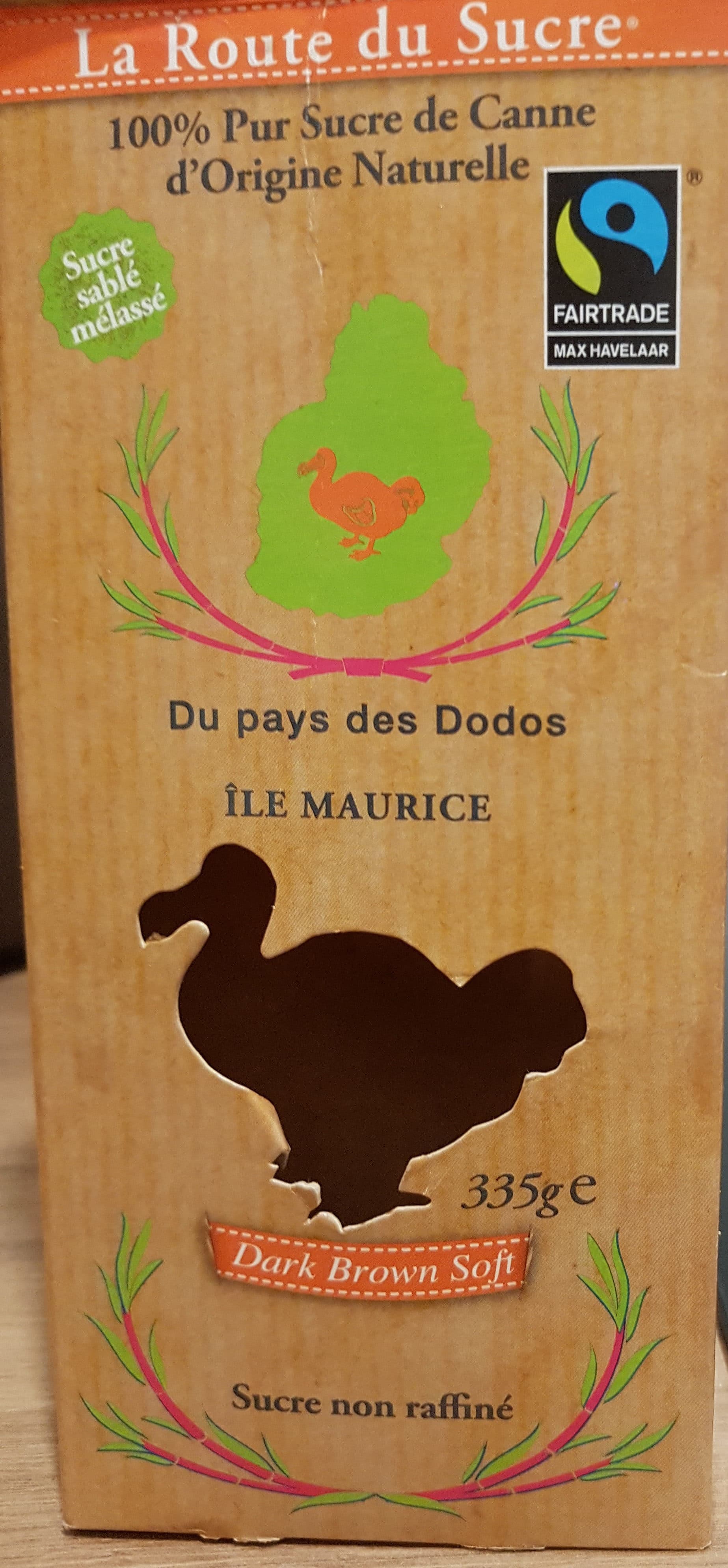 La Route Du Sucre Sucre non raffiné de l'Île Maurice packshot