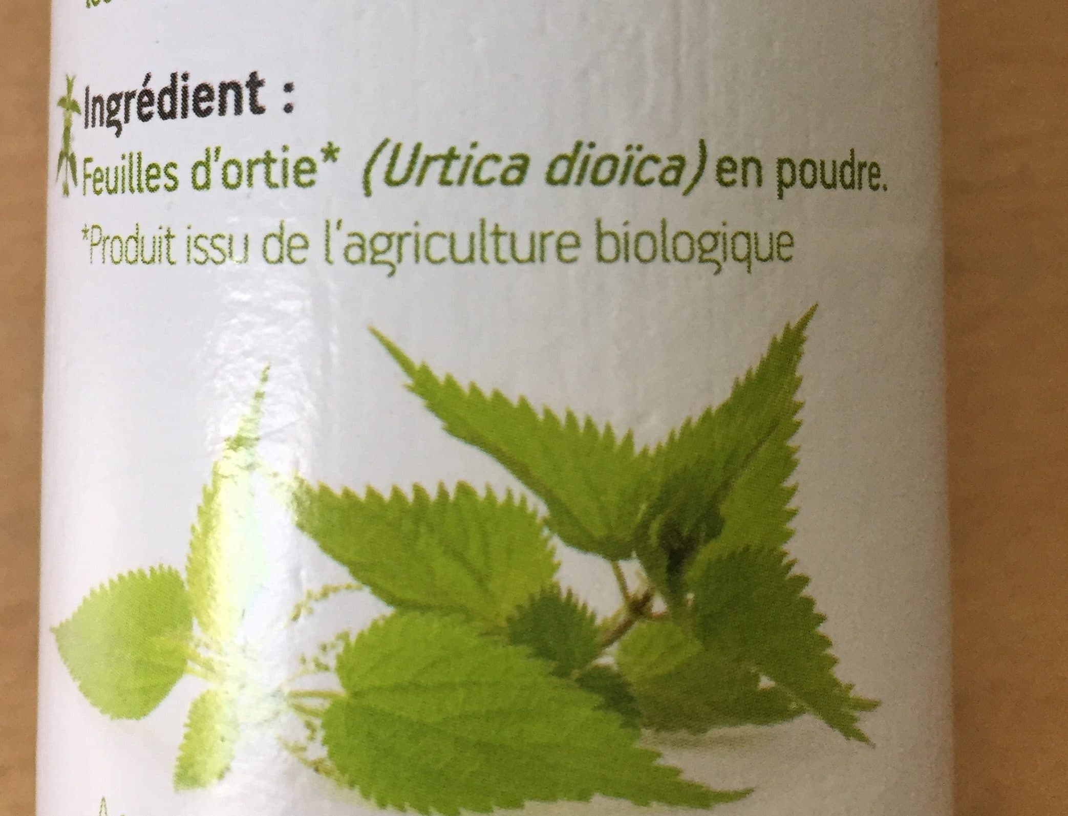 ETHNOSCIENCE Feuille d'ortie en poudre packshot