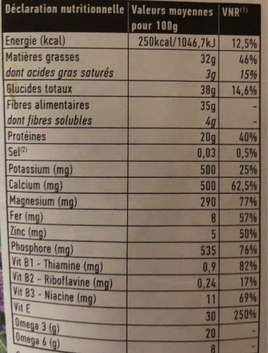 ETHNOSCIENCE Graines de chia BIO - sachet packshot