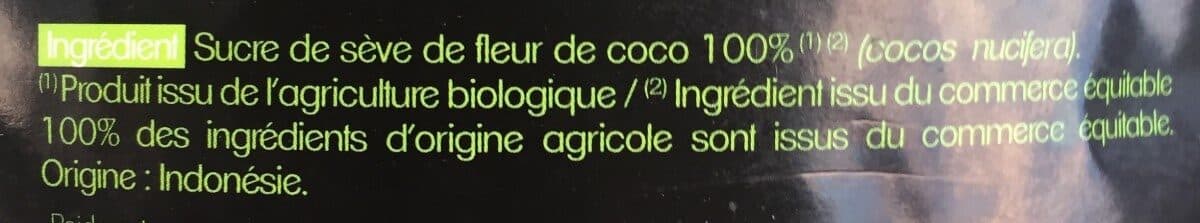 BIOSAGESSE Sucre de fleur de coco nature packshot