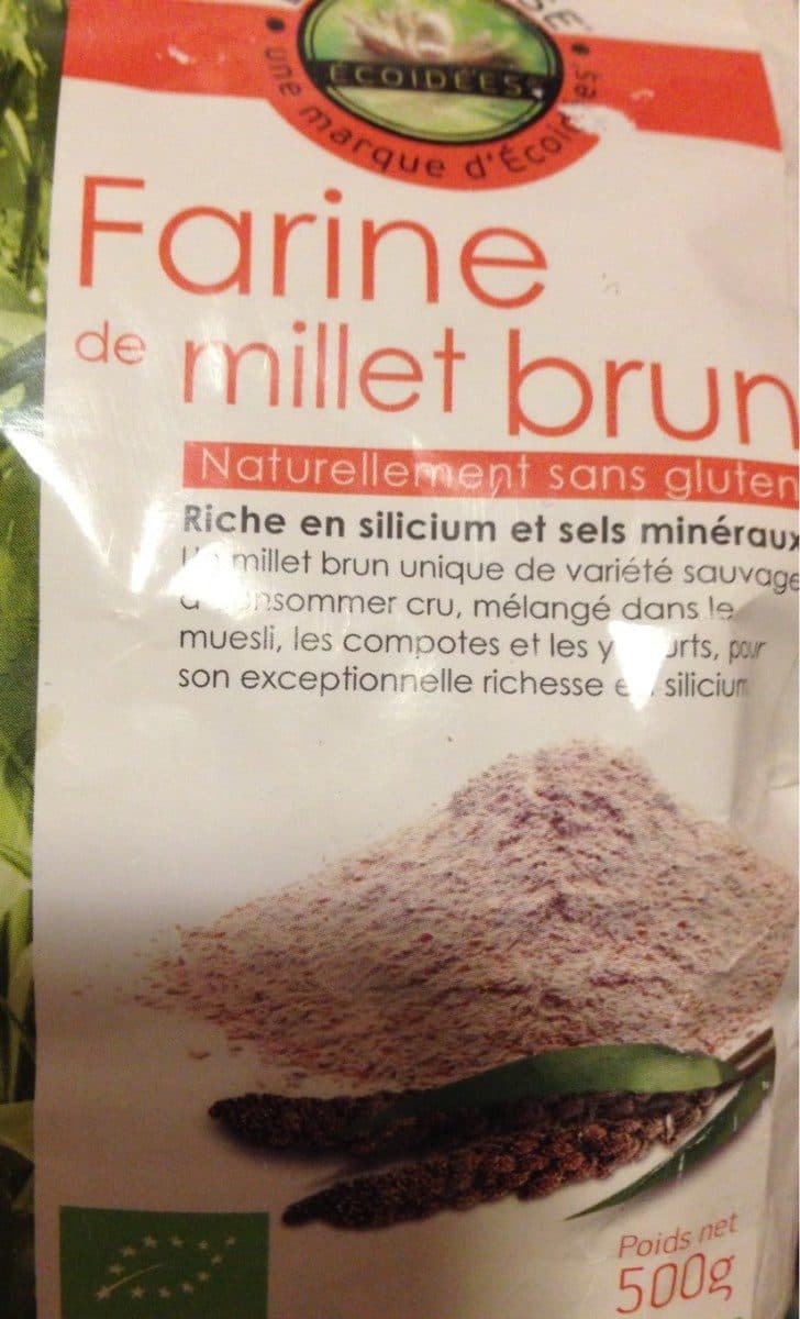 Open Food Facts Farine de millet brun packshot