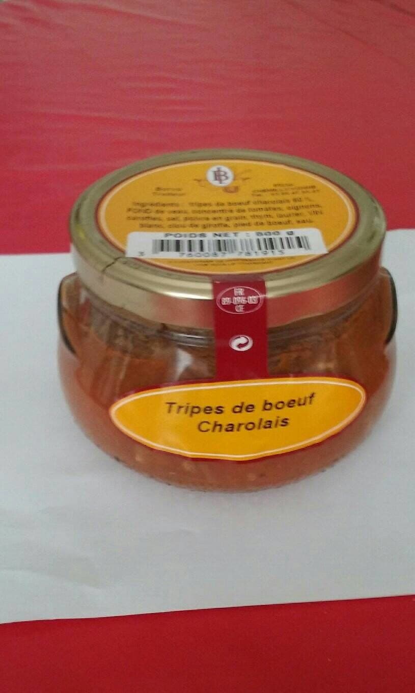 Le Borvo Tripes de boeuf charolais packshot