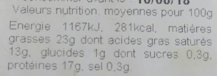 Vendée Chèvre Rond Thym 1/2 affiné packshot