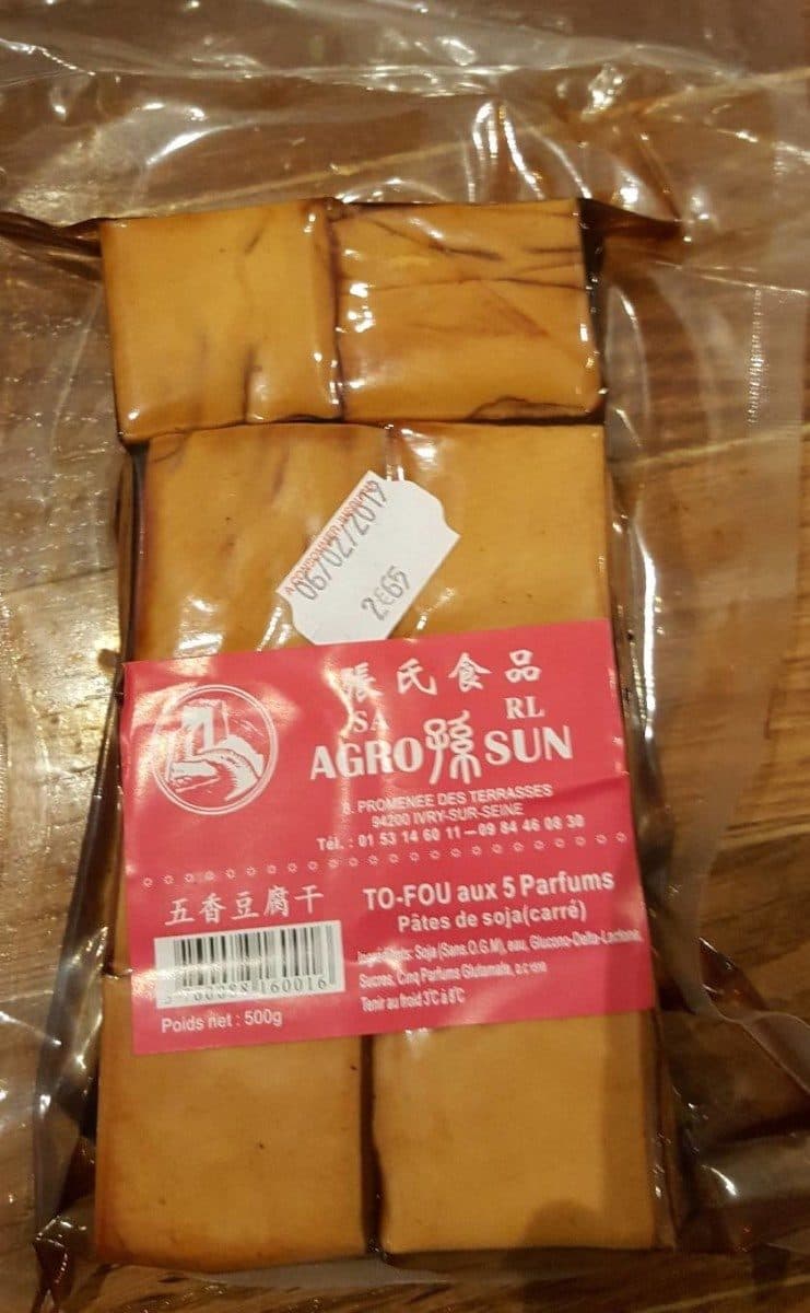 Agro Sun Tofu aux 5 parfums packshot