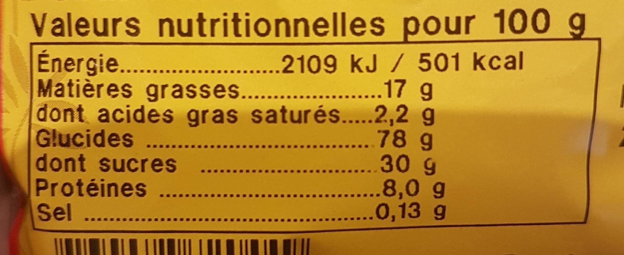 Open Food Facts Canistrelli aromatisés au citron packshot