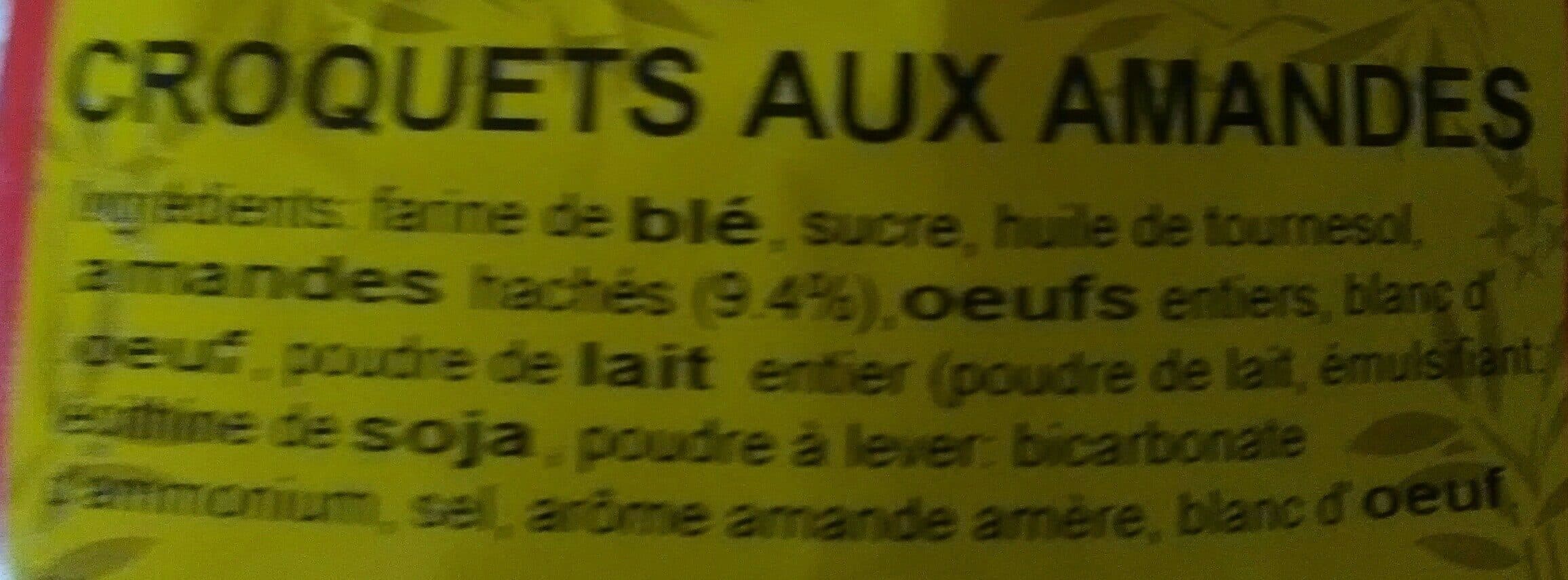Biscuiterie d'Azur Croquets aux amandes packshot