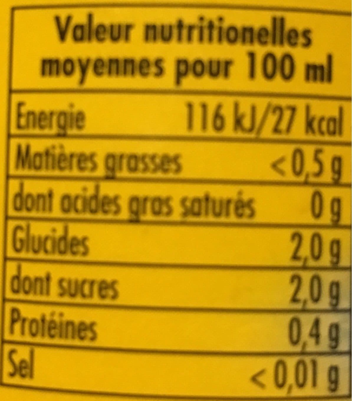 Délicemer Jus de Citron de Sicile à base de concentré packshot