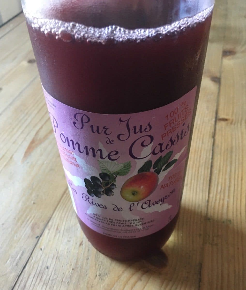 Open Food Facts Pur jus de pomme cassis packshot