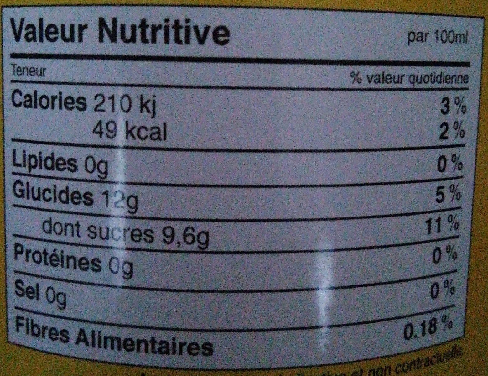 Jus de Pomme Poire Jus poire petillant sans alcool packshot