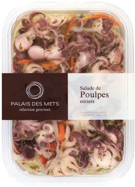 Palais des Mets Salade de Poulpes entiers packshot