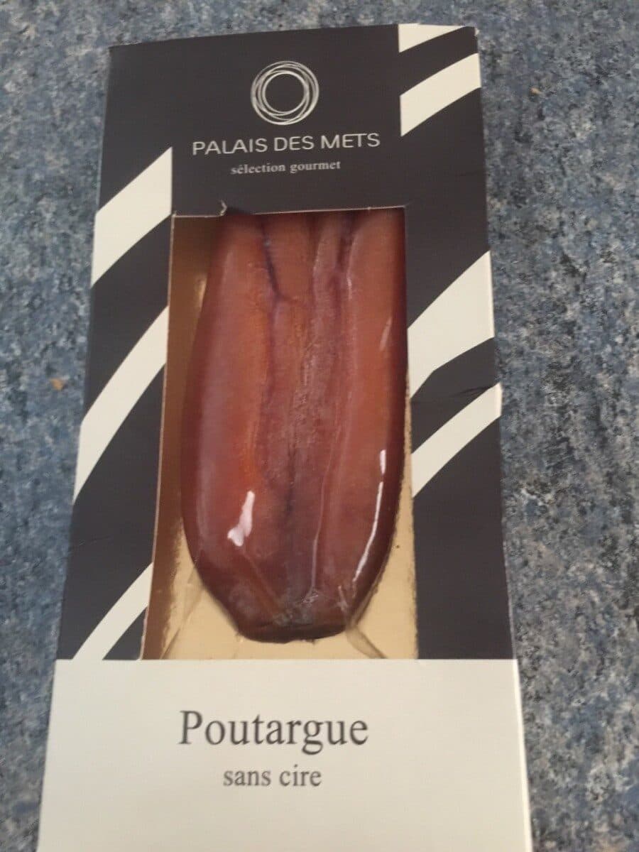 Palais des mets Poutargue sans cire packshot