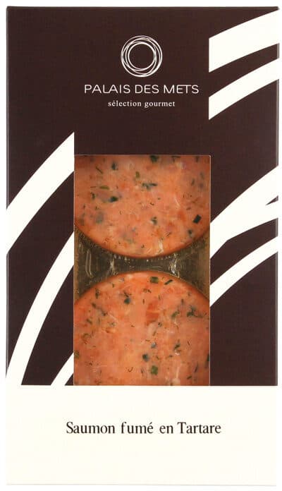 Palais des Mets Saumon fumé en tartare packshot
