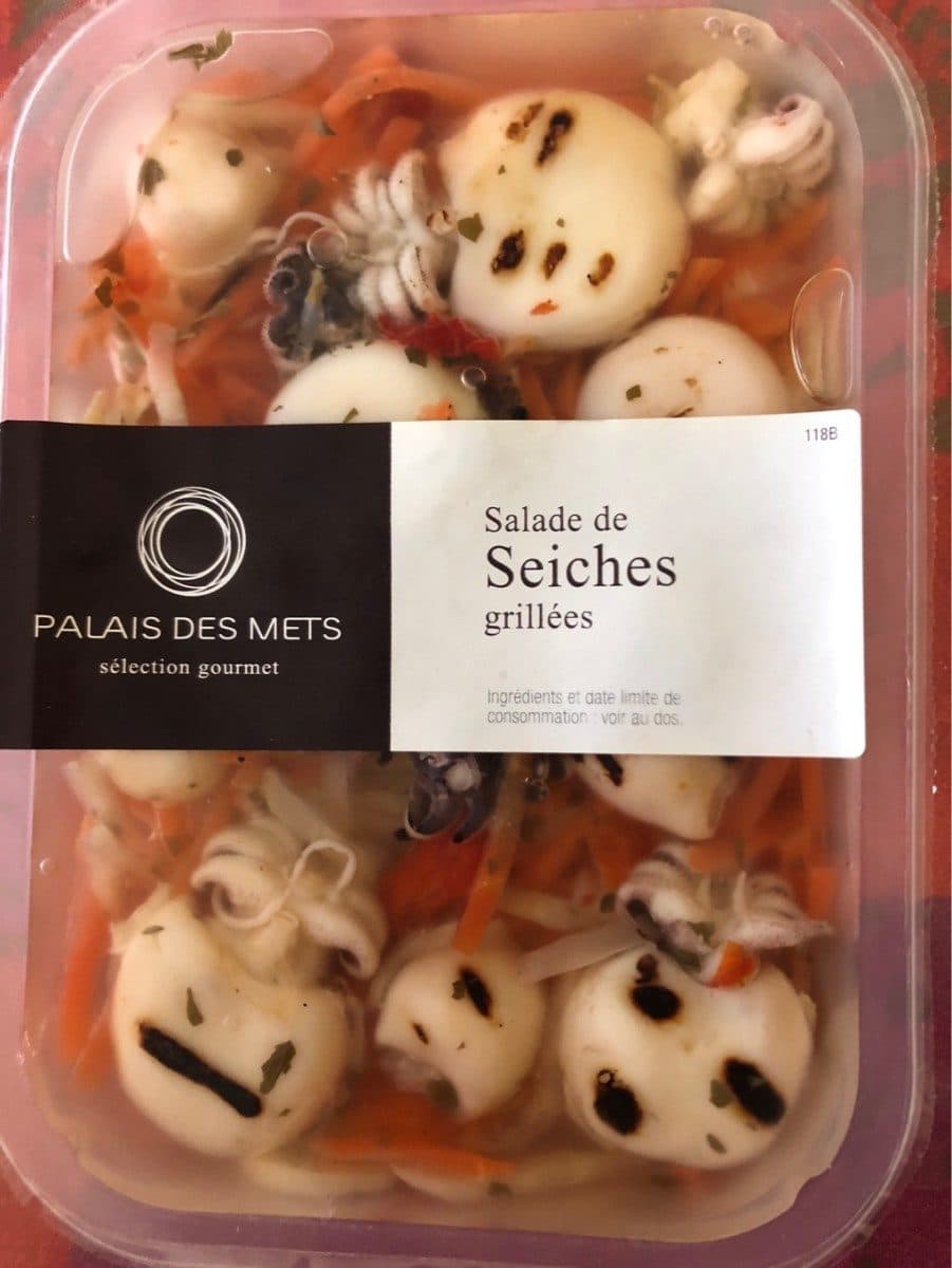 Palais Des Mets salade de seiches grillées packshot