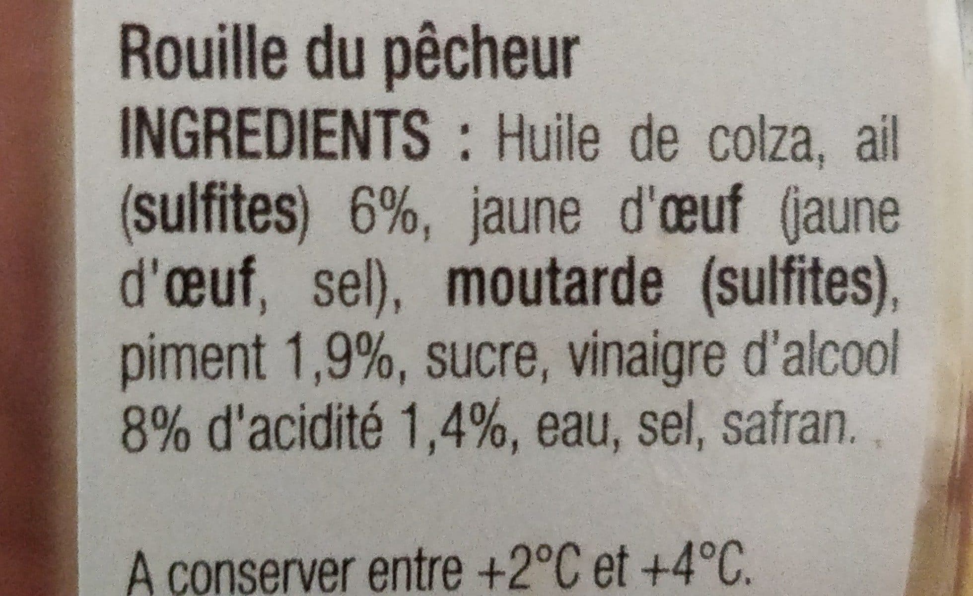 Palais Des Mets Rouille du pêcheur packshot