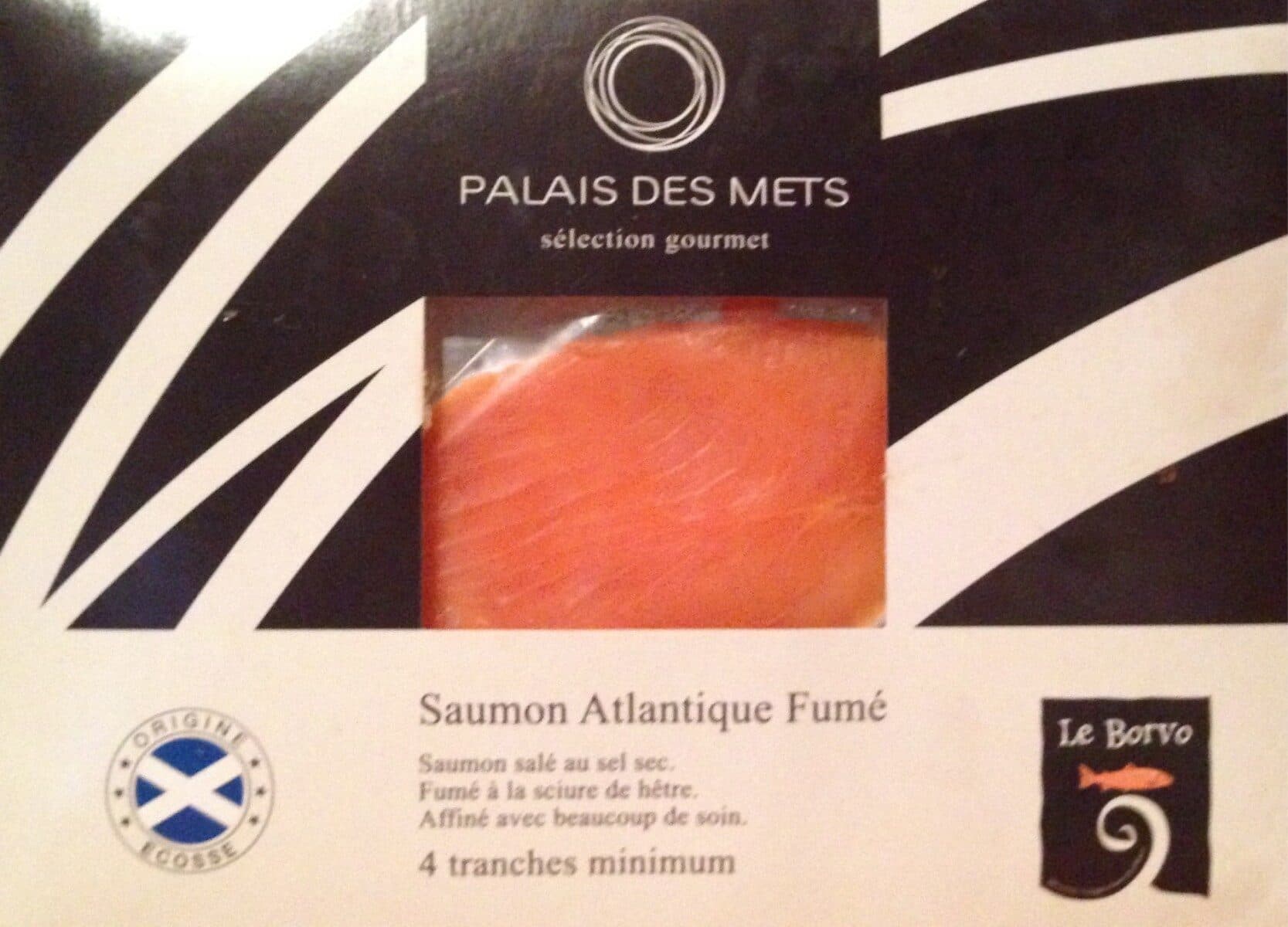 Palais des Mets Saumon atlantic fumé packshot