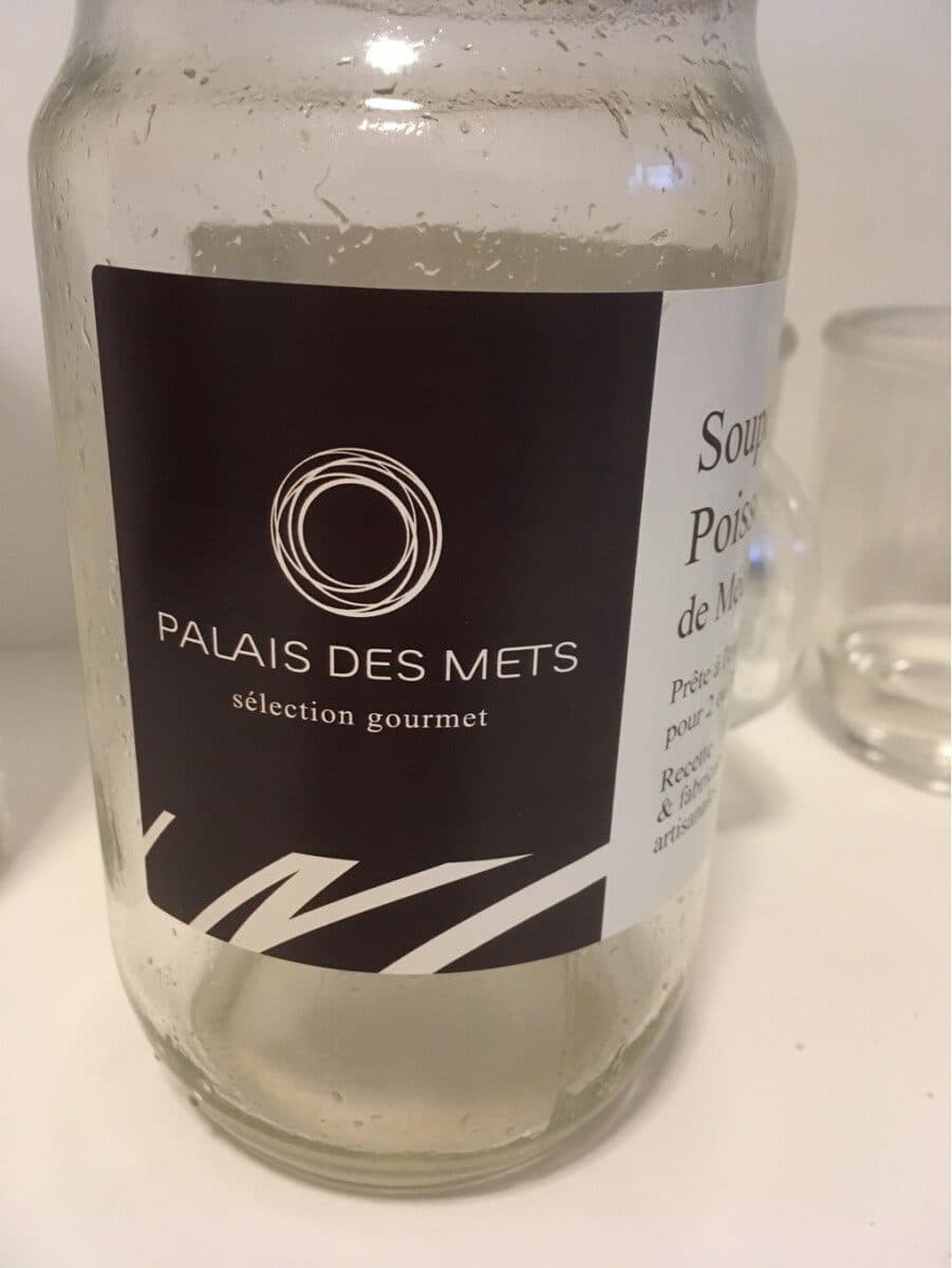 Palais Des Mets Soupe de Poissons de Méditerranée packshot