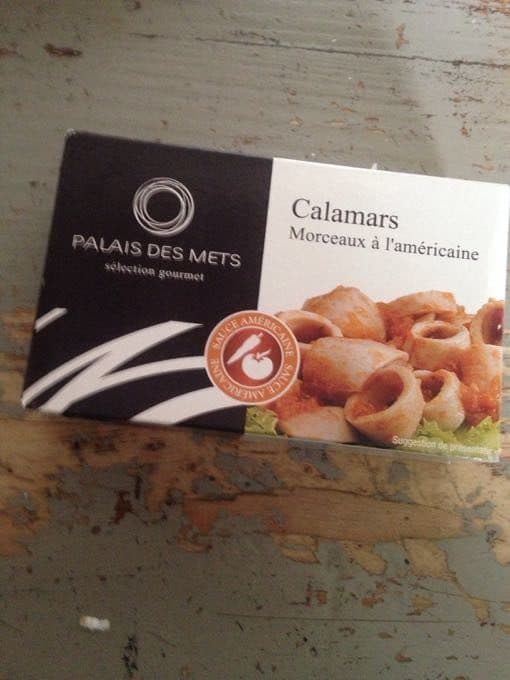 Palais des mets Calamars morceaux à l'américaine packshot
