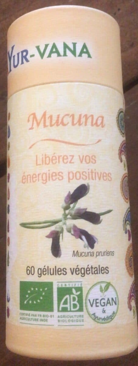 Open Food Facts Mucuna Bio - 60 Gélules - Ayur-vana packshot