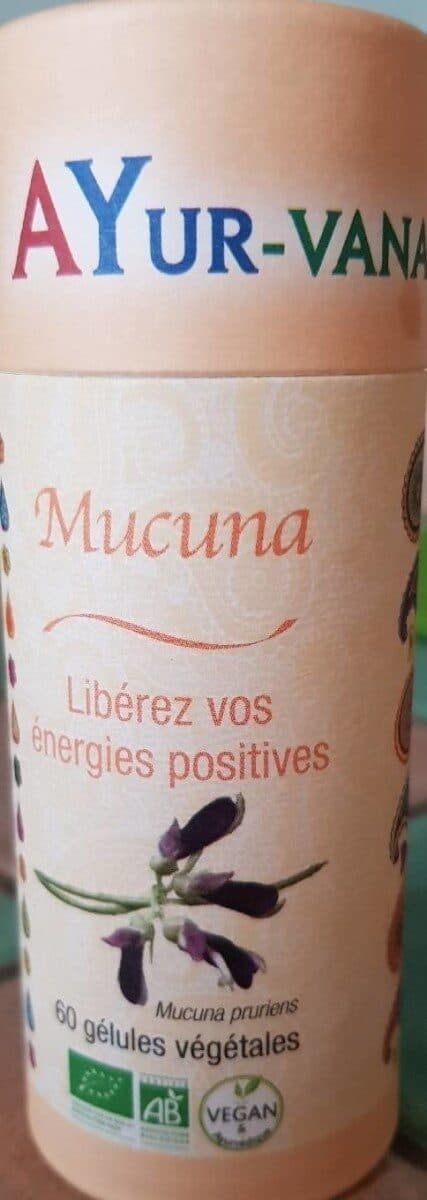 Open Food Facts Mucuna Bio - 60 Gélules - Ayur-vana packshot