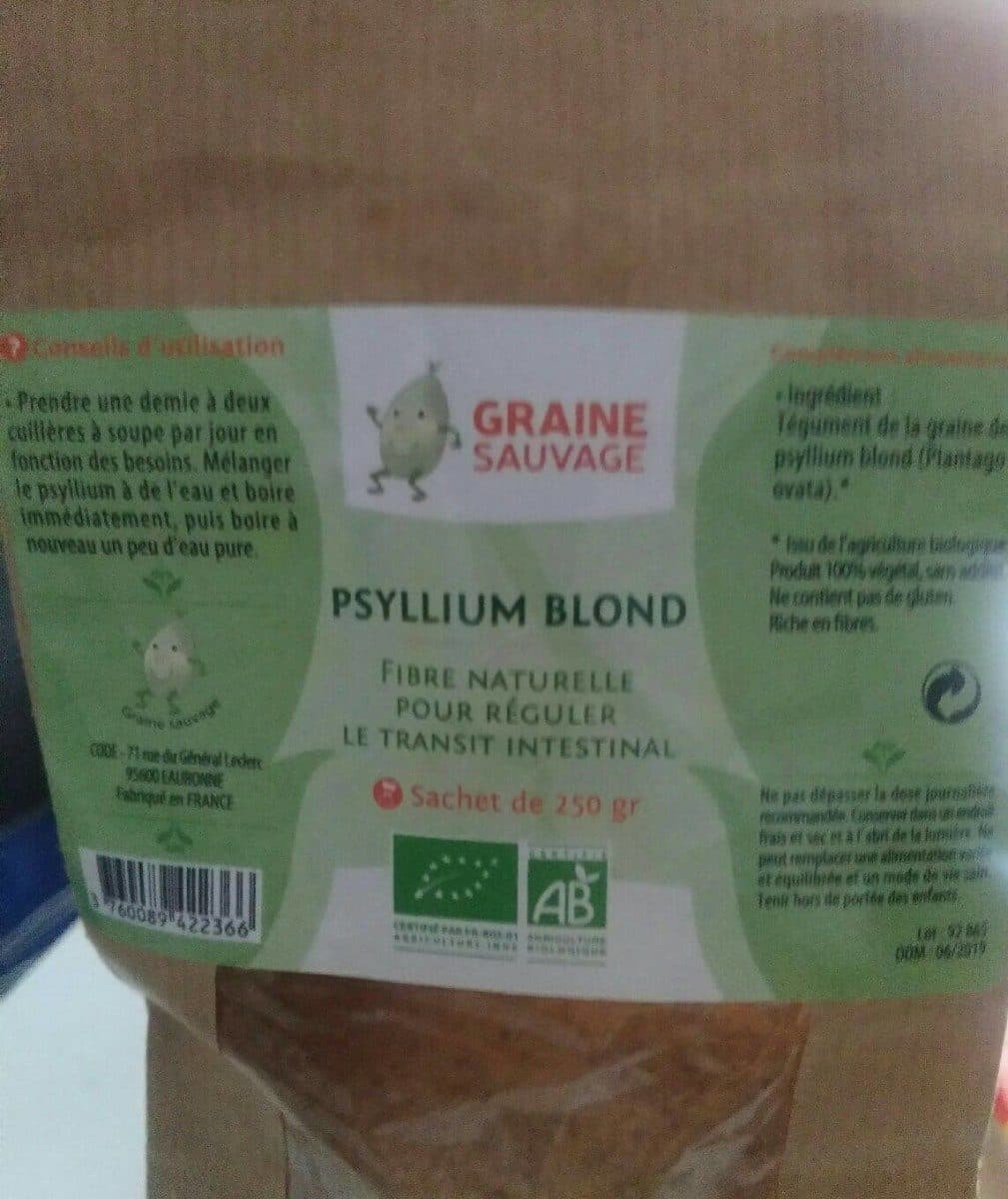 Open Food Facts Psyllium Blond packshot