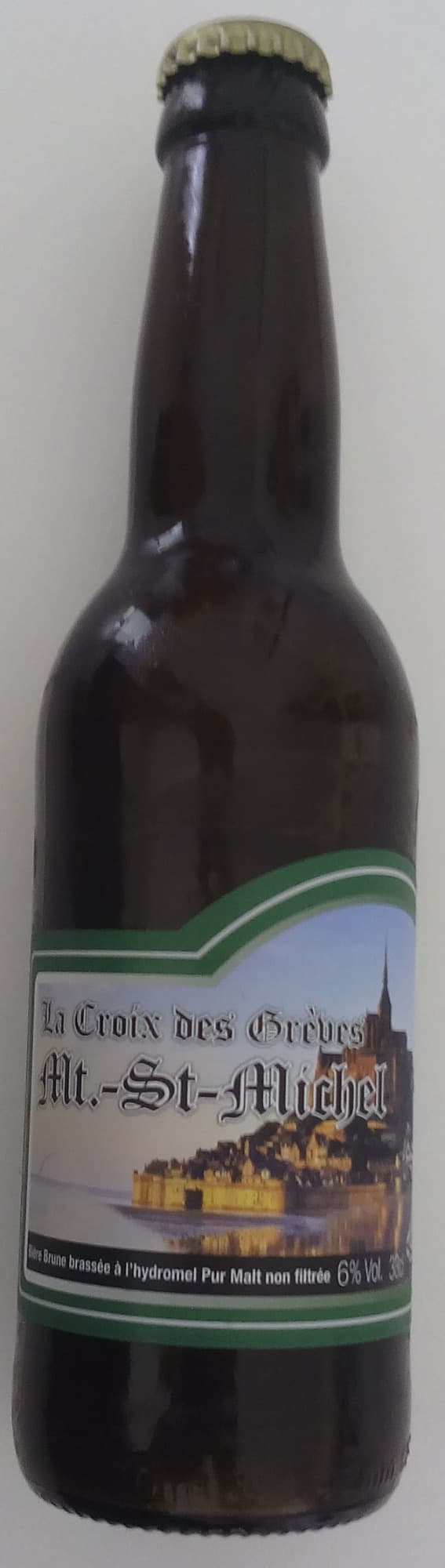 Brasserie de la Baie La Croix des Grèves Mt. St-Michel packshot