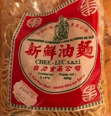 Chee-luc Pate de farine de ble chinois packshot