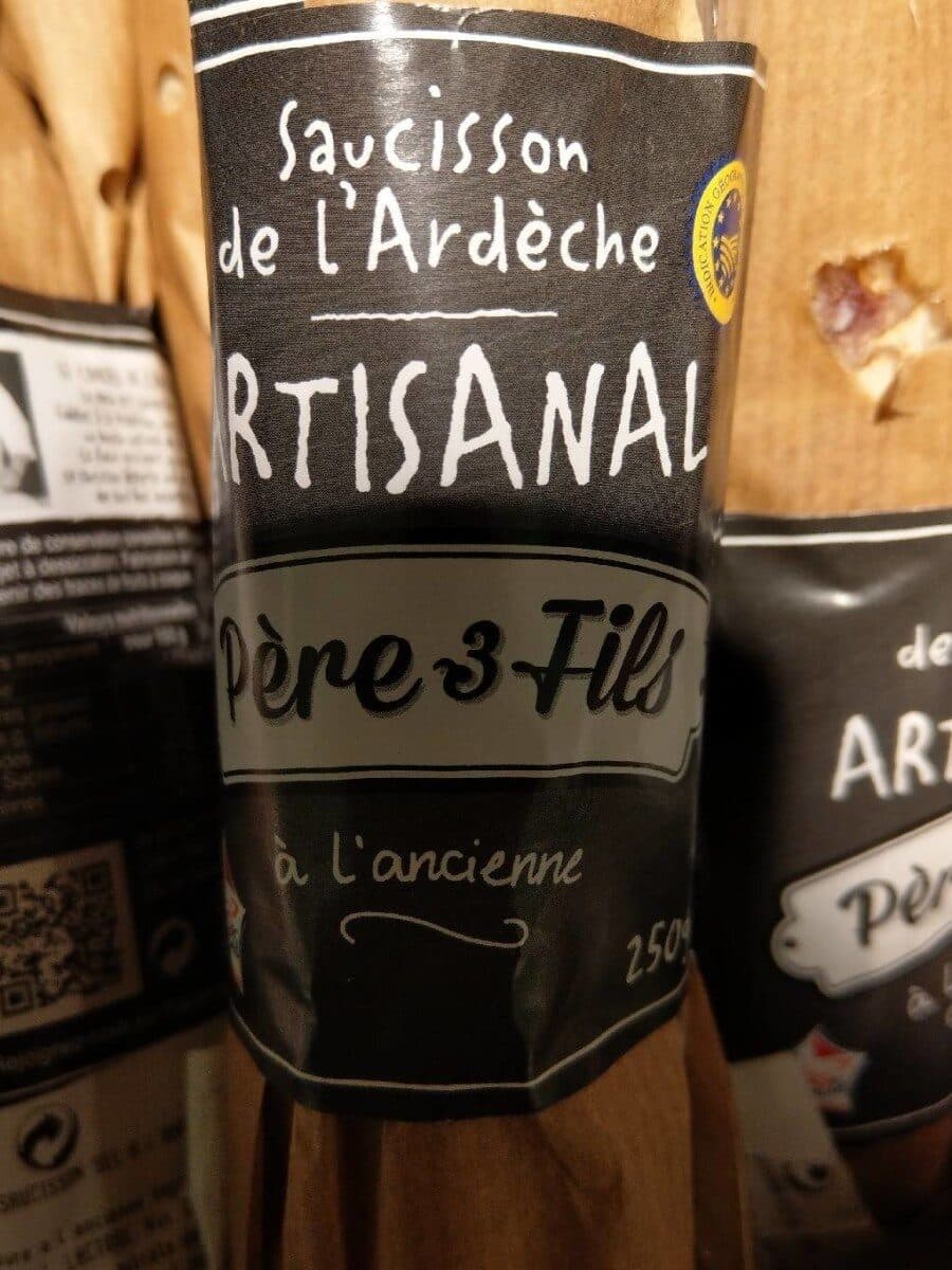 Open Food Facts Saucisse sèche à l'ancienne Artisanale packshot