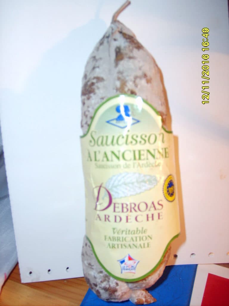 Debroas Ardèche Saucisson à l'ancienne packshot