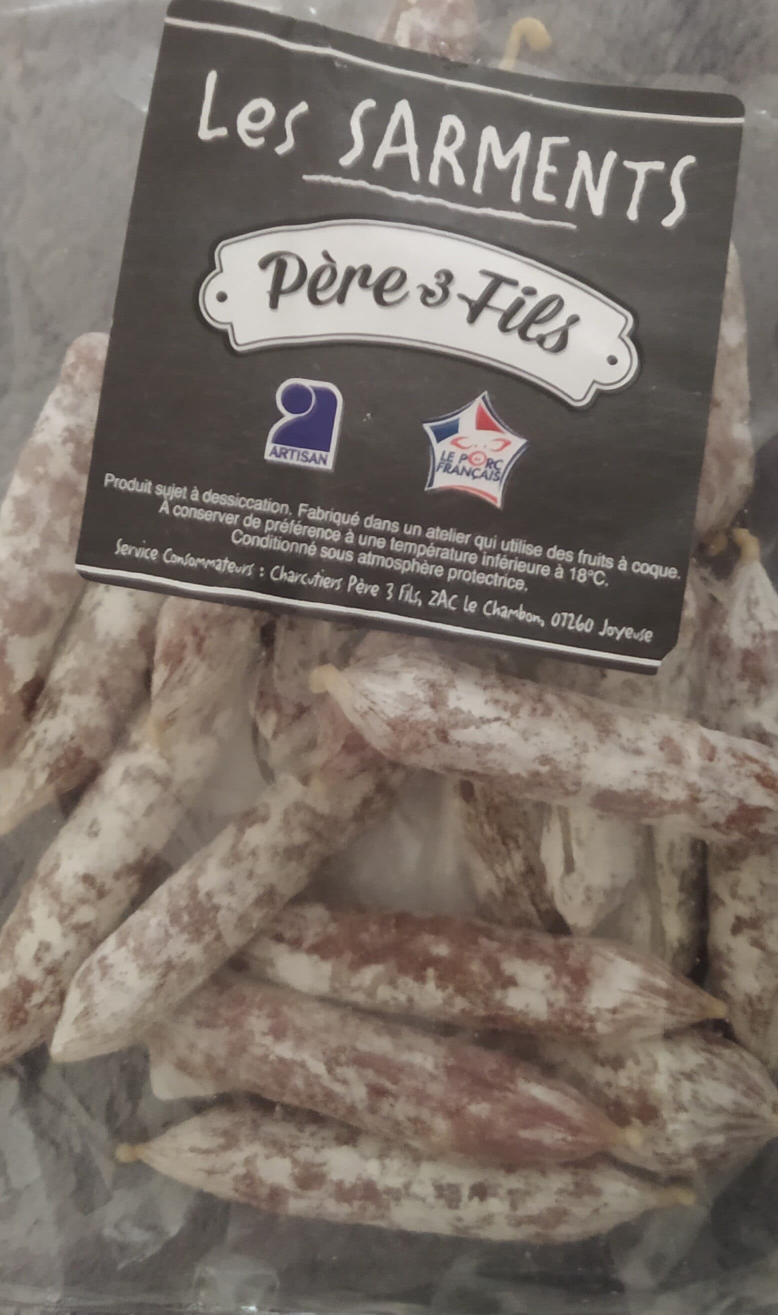 Père 3 Fils Les sarments packshot