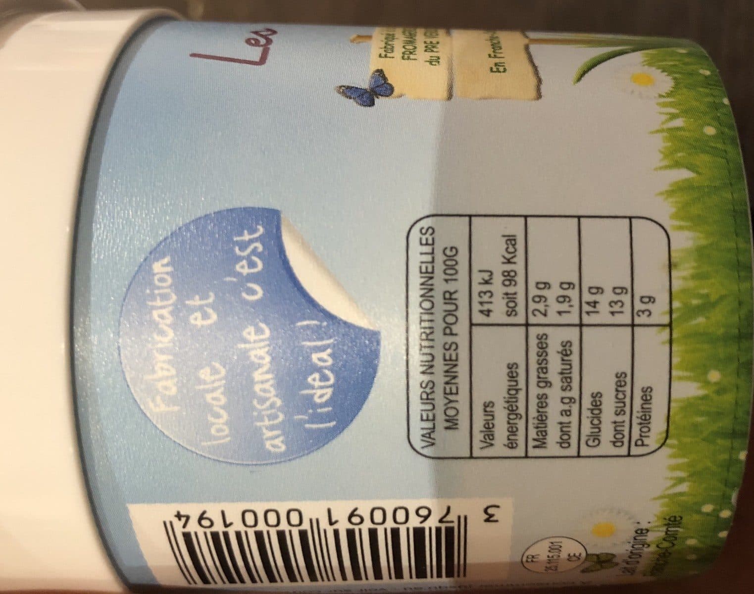 Open Food Facts Yaourts packshot