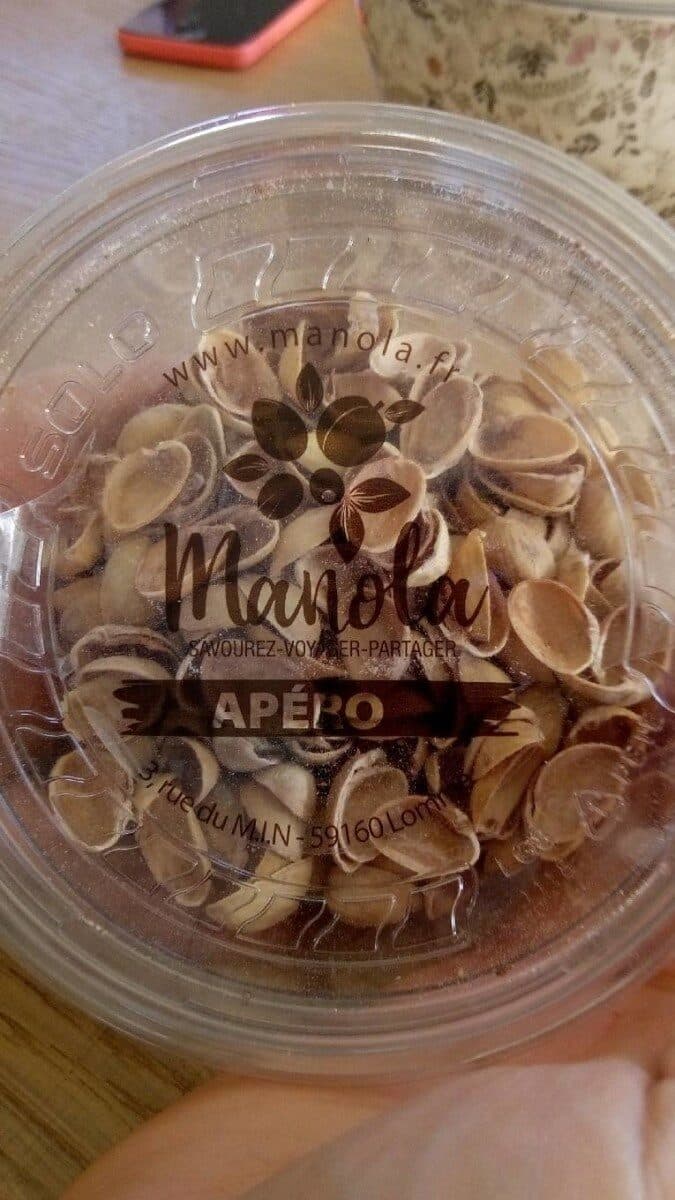 Manola Pistache coque grillee salee packshot