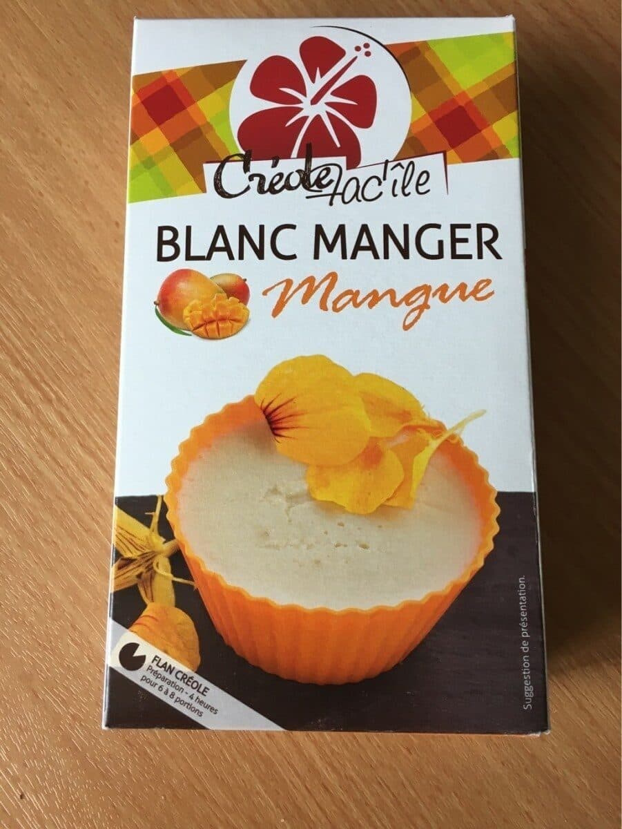 Créole Fac'île Blanc manger Mangue packshot