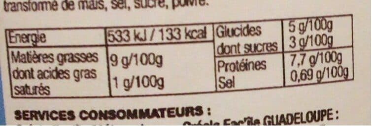 Créole Fac'île Rougail morue packshot