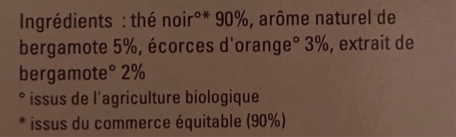 Ethiquable Thé Earl grey packshot