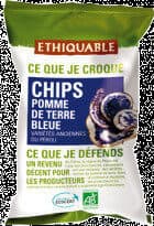 Ethiquable Chips pomme de terre bleue packshot