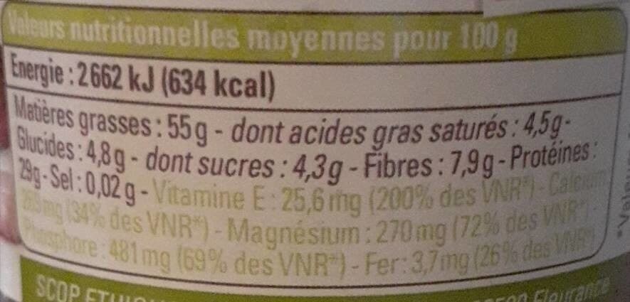 Ethiquable Purée d'Amande Complète Tunisie packshot