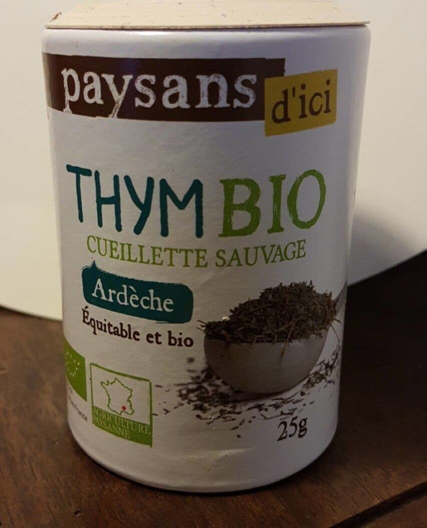 Ethiquable Thym bio packshot