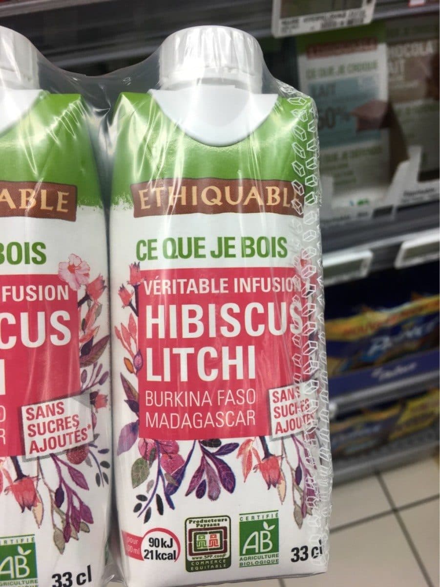 Ethiquable Hisbiscus litchi packshot