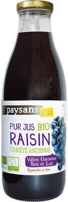 Ethiquable Pur jus de raisin Bio packshot