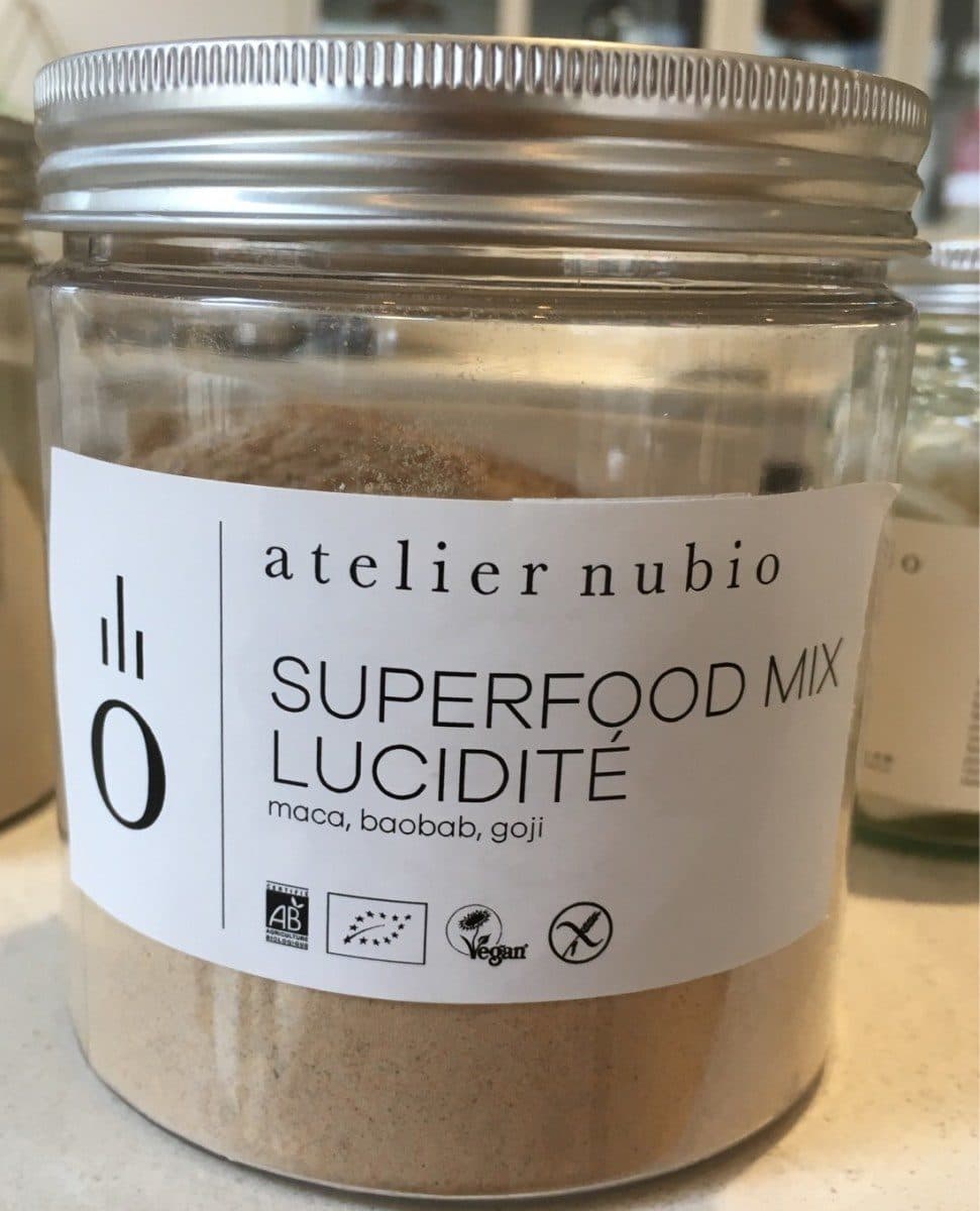 Nubio Superfood mix lucidité packshot