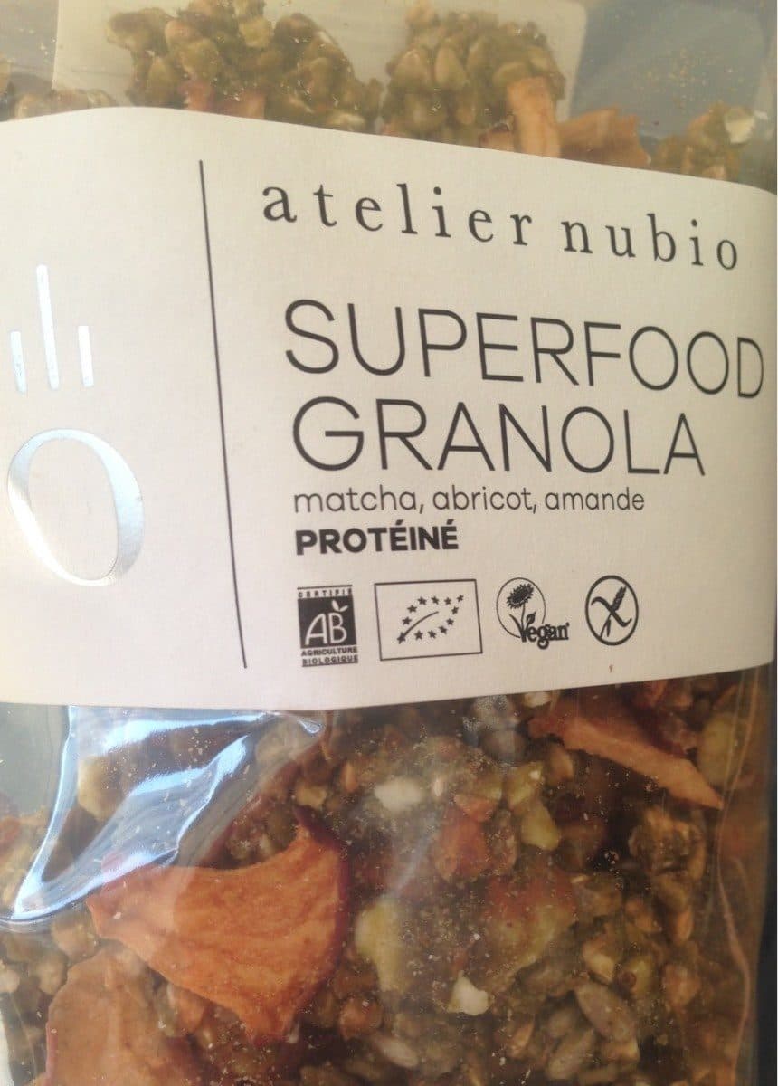 Nubio Superfood Granola Croquant packshot