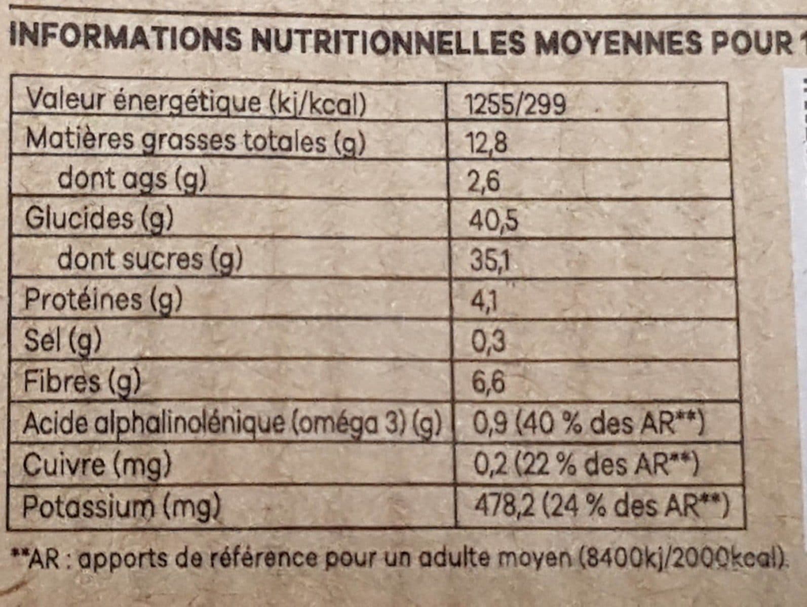 Open Food Facts Barre okara alpage packshot
